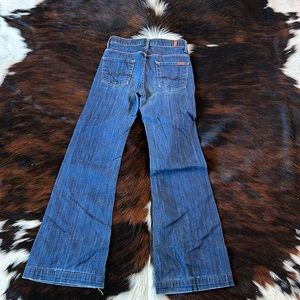7 for all mankind size 26 ginger trouser jeans